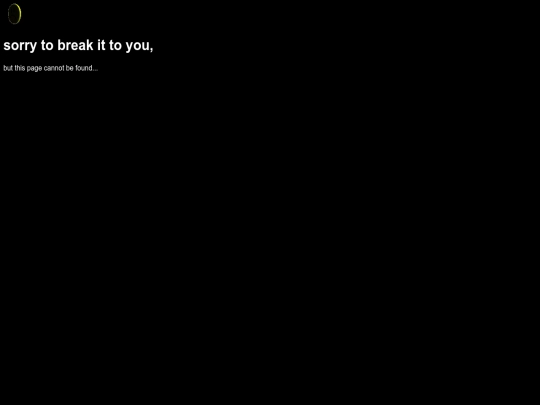 not_found screenshot