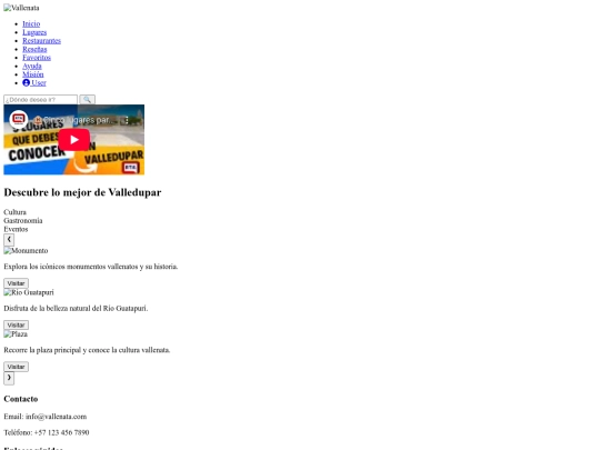lugares screenshot