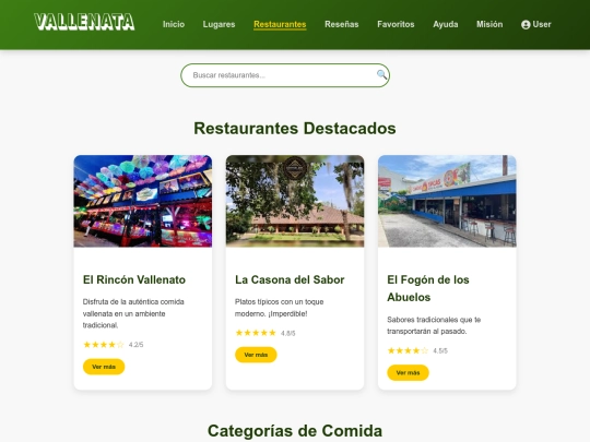 restaurantes screenshot