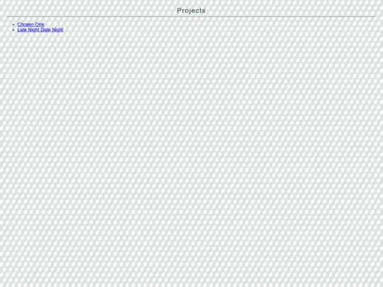projects screenshot