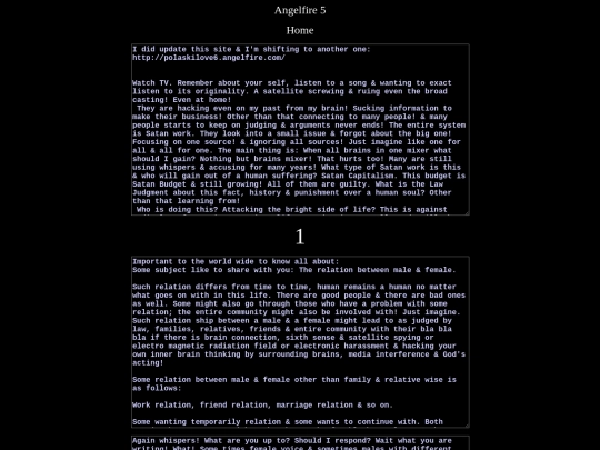 Angelfire5 screenshot