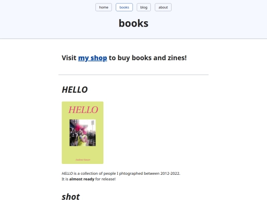 books screenshot