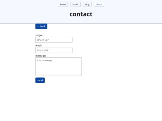 contact screenshot
