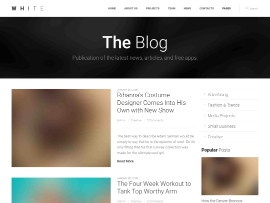 blog screenshot