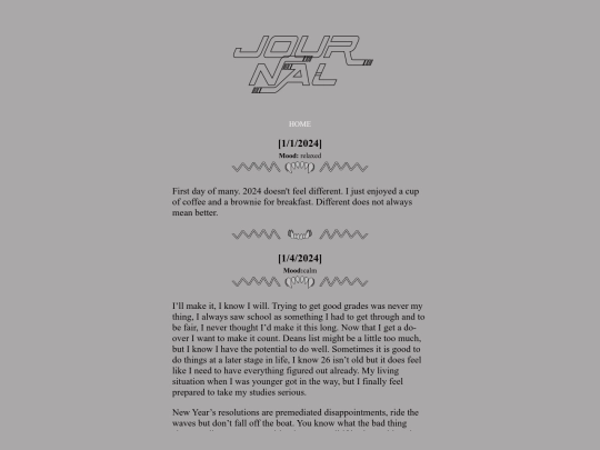 blog screenshot