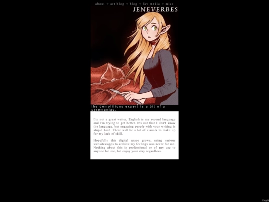 homepage screenshot