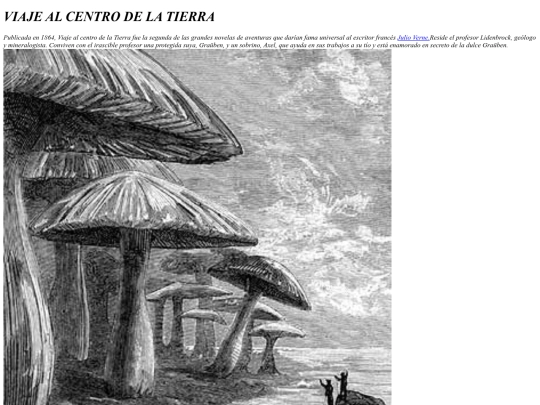 TrabajoDeLaActividad1/Viajealcentrodelatierra screenshot