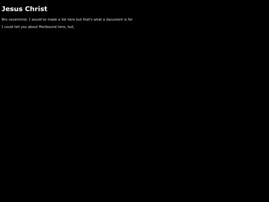Moribound screenshot
