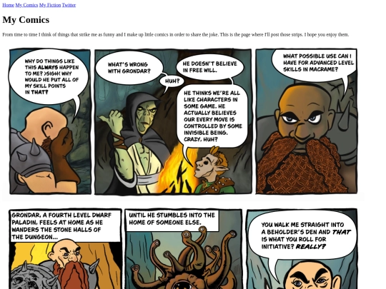 comics screenshot