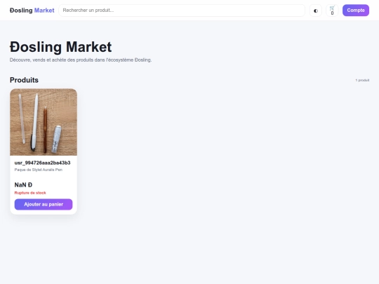 DoslingMarket screenshot