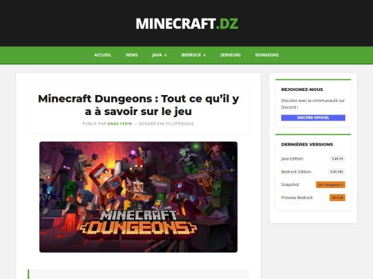 minecraft.dz/articles/minecraft-dungeons screenshot