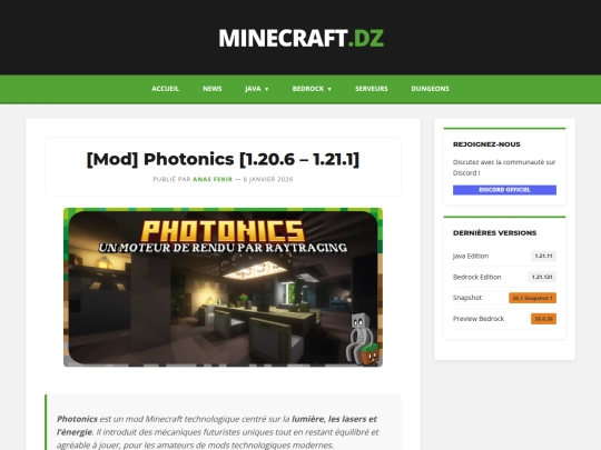 minecraft.dz/articles/mod-photonics-a-raytracing-engine-mod screenshot