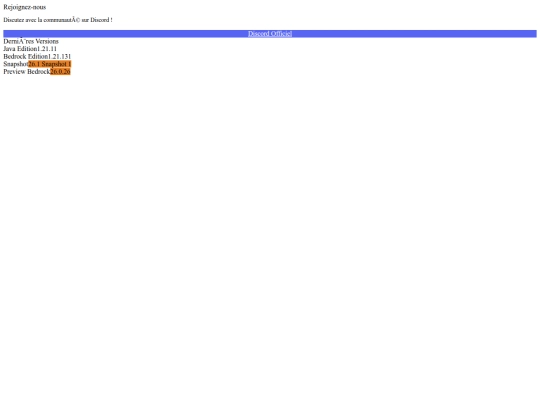 minecraft.dz/sidebar screenshot
