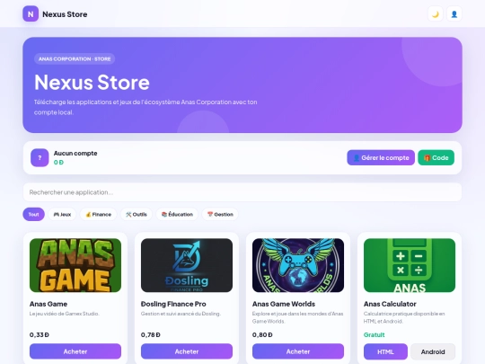 site/fr/store screenshot