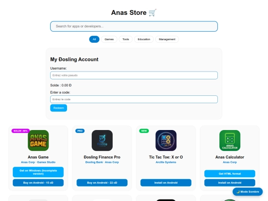 store screenshot
