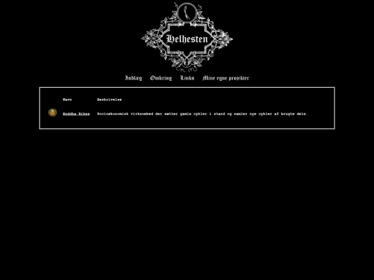 links screenshot