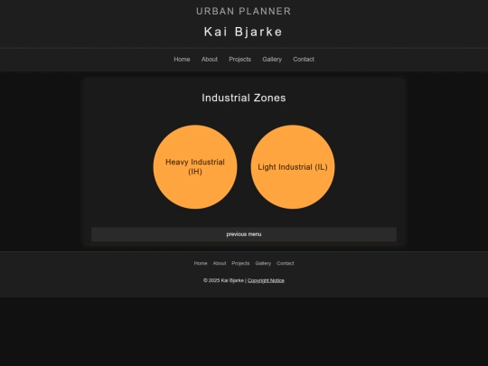 Guidebooks/industrial-menu screenshot