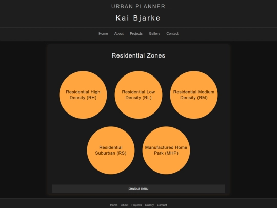 Guidebooks/residential-menu screenshot
