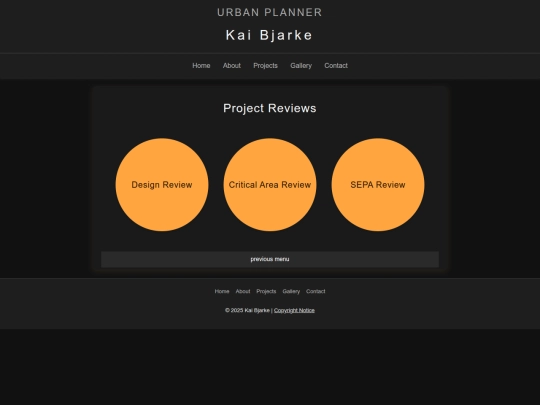 Guidebooks/reviews-menu screenshot