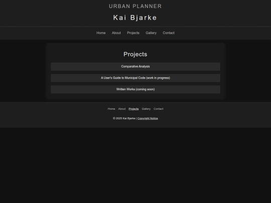 portfolio screenshot