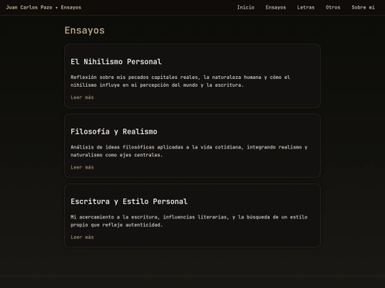 ensayos screenshot