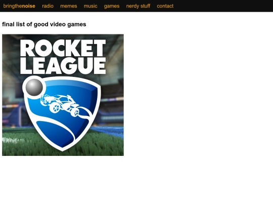 games screenshot