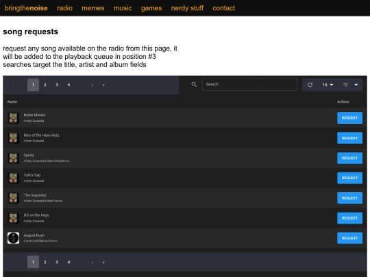 requests screenshot