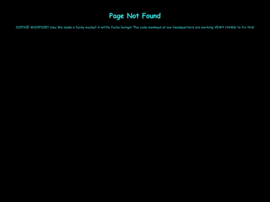 not_found screenshot