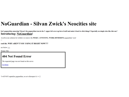noguardian screenshot