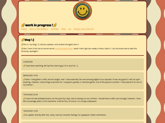 blog screenshot
