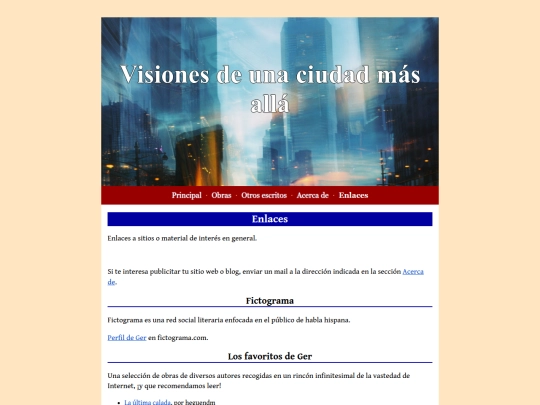 links screenshot