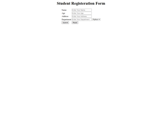 Form screenshot