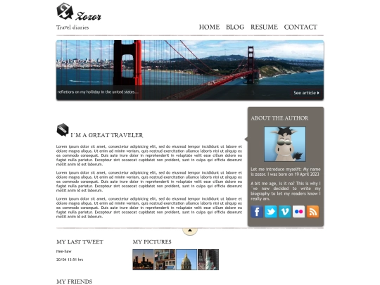 Zozor screenshot