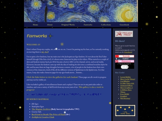 fanworks screenshot
