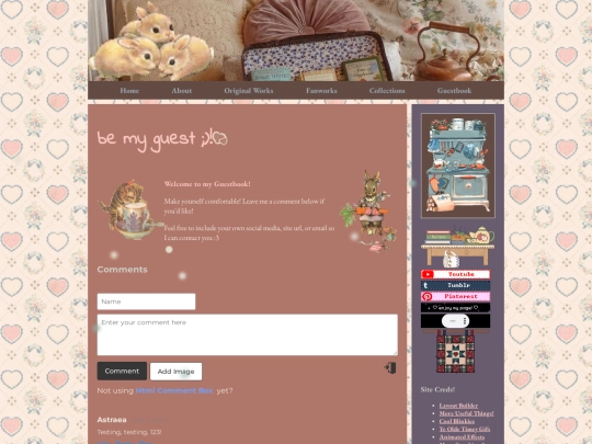 guestbook screenshot