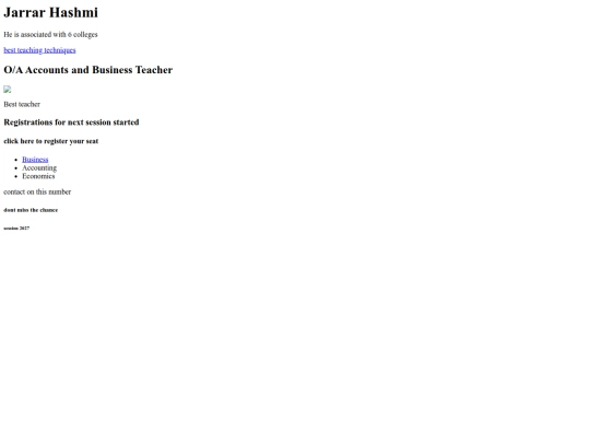 index screenshot