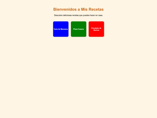 mis recetas screenshot