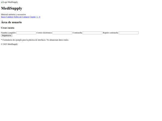account screenshot