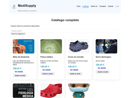 catalogo screenshot