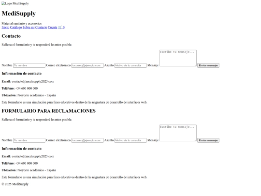 contacto screenshot