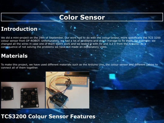 colorsensor screenshot