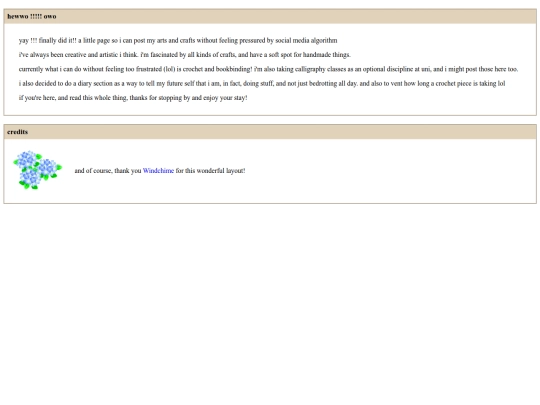 craftscorner/indexpage screenshot