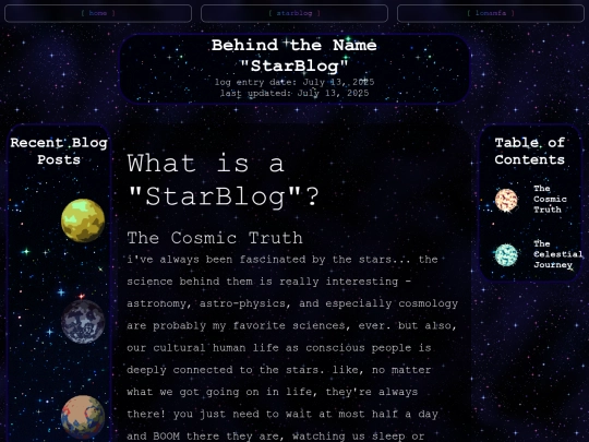 starblog/entries/what-is-a-starblog screenshot