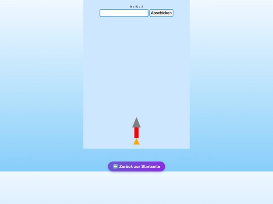 rechenrakete screenshot