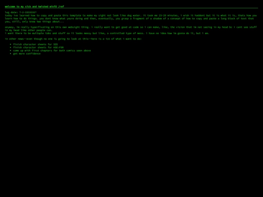 blog screenshot