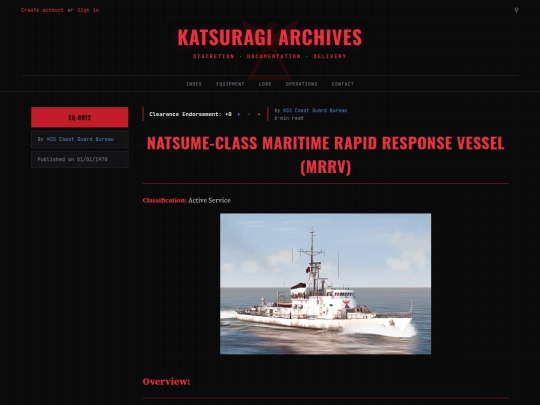 pages/equipment/Ships/kscgc_mrrv_natsume screenshot