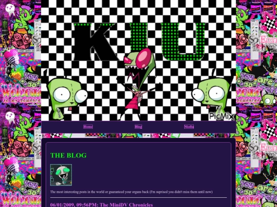 blog screenshot