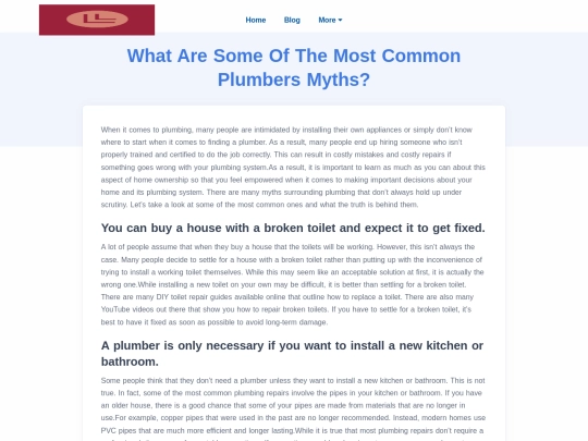 what-are-some-of-the-most-common-plumbers-myths screenshot