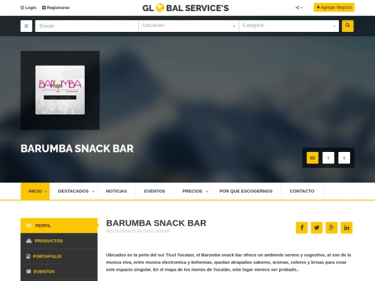 company-profile screenshot