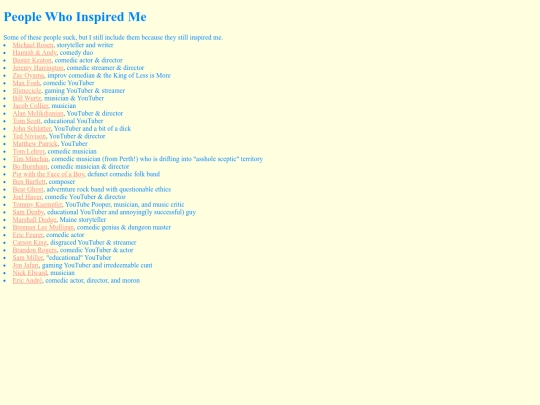 inspirations screenshot